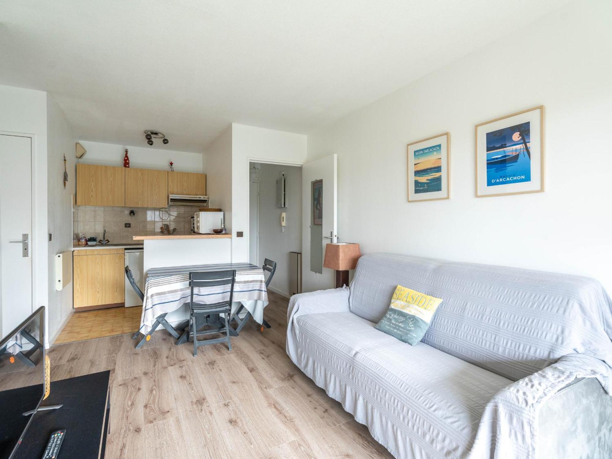Appartement Proche Plage & Casino Avec Balcon Et Parking Prive, Arcachon - Fr-1-319-110 ภายนอก รูปภาพ